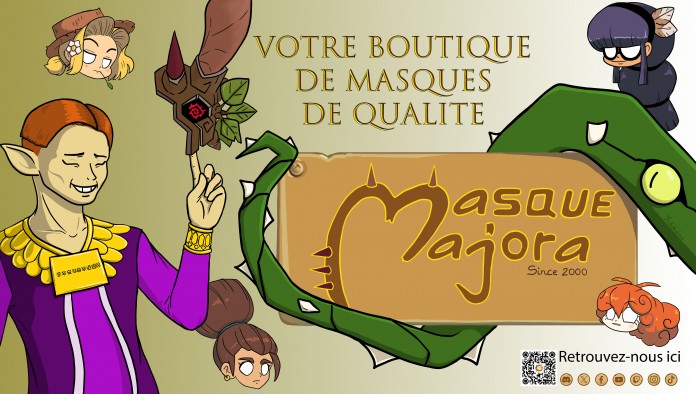 Poison of the mask
Juste pour dire qu'en voyant la première vidéo trailer, j'ai soudain eu le trauma de Majora's mask qui est remonté...
Mots-clés: Maliki;fanart;poison